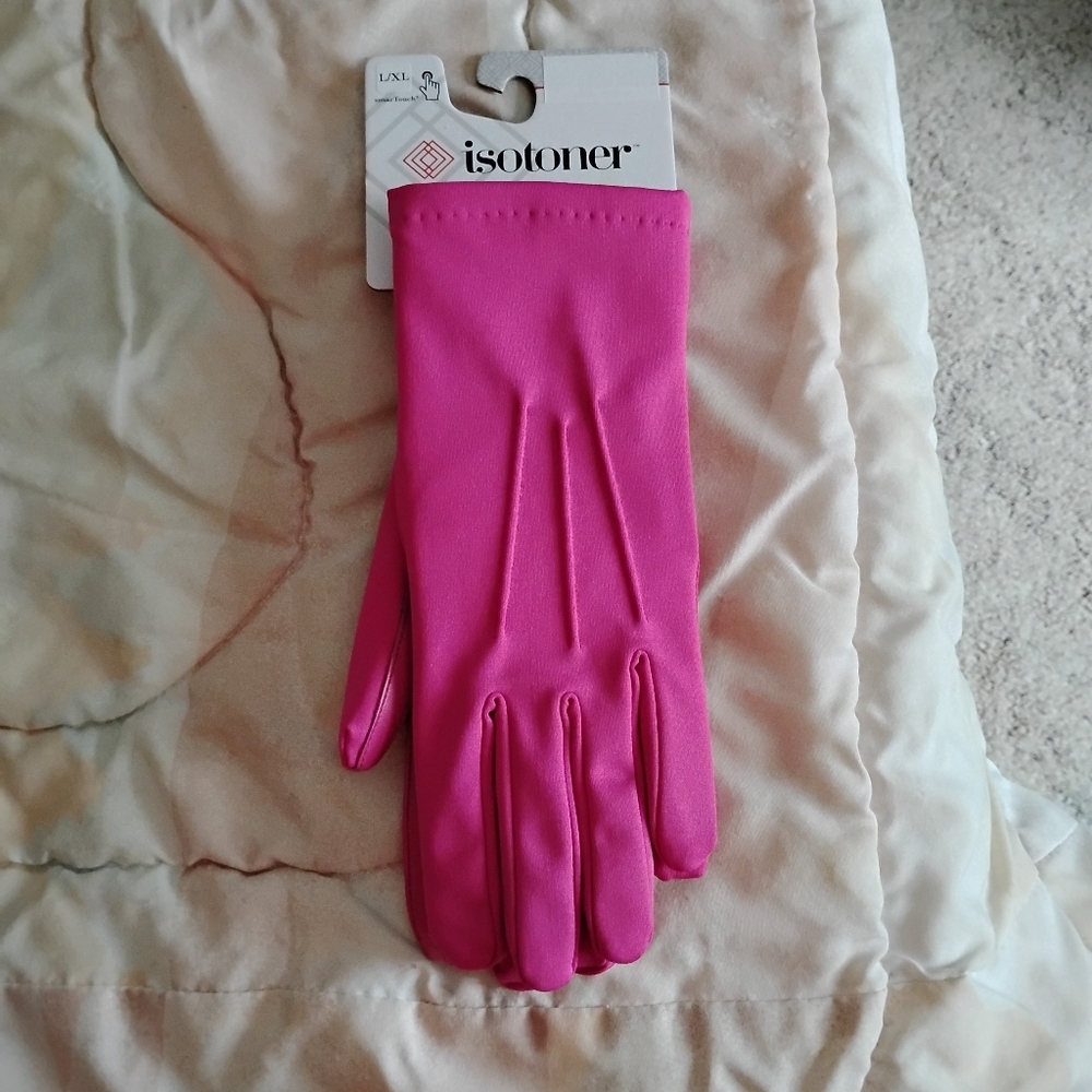 NWT- Isotoner Ladies Gloves L XL - Picture 2 of 7